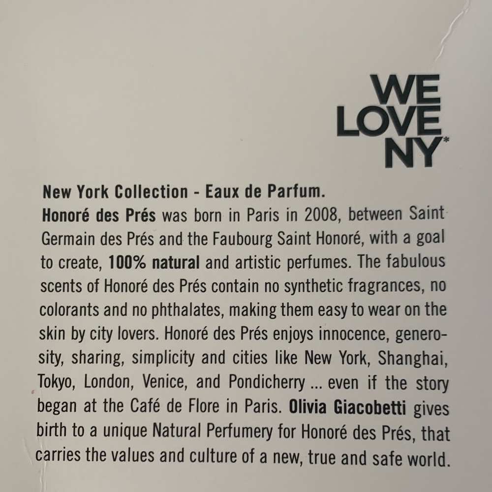 Honoré des Prés Vamp à N.Y. Eau de Parfum - Picture 3 of 3